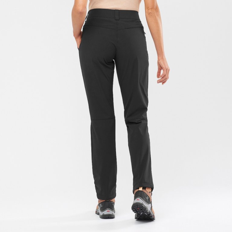 Штани Salomon WAYFARER PANTS W - чорні (стандартна довжина)