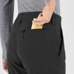 Штани Salomon WAYFARER PANTS W - чорні (стандартна довжина)