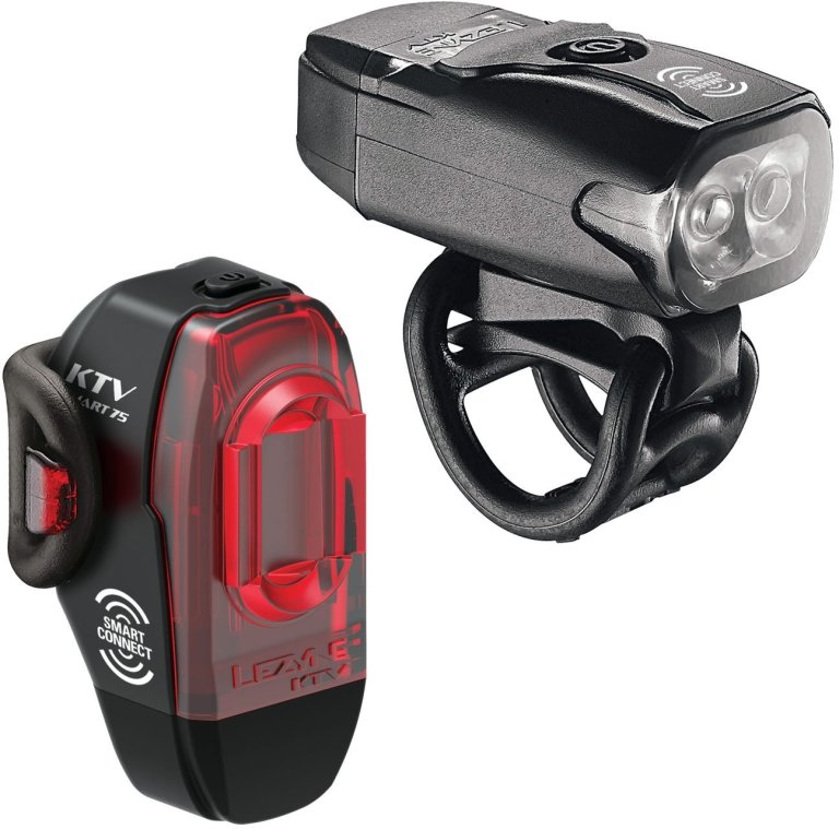Sada světel Lezyne KTV Drive/KTV Pro Smart Pair - černá