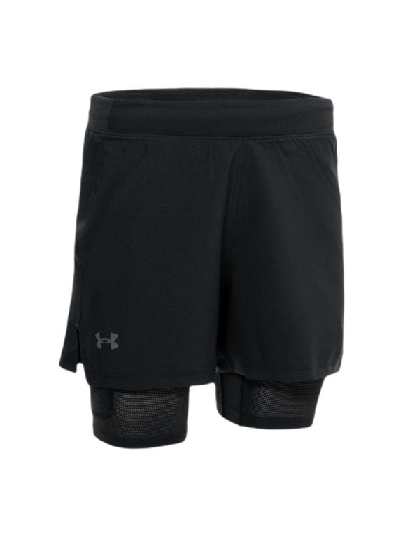 Šortky Under Armour IsoChill Run 2N1 Short M - černá
