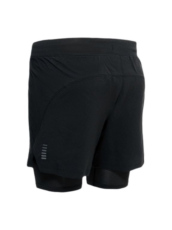 Šortky Under Armour IsoChill Run 2N1 Short M - černá