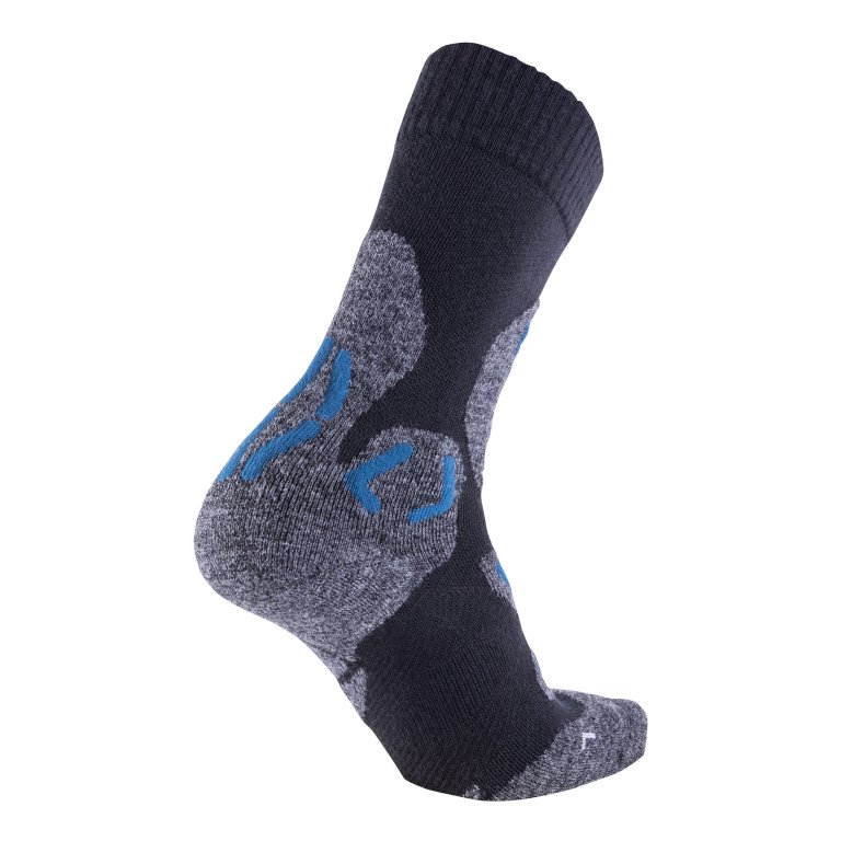 Шкарпетки UYN Trekking Winter Merino Socks M - чорний/синій