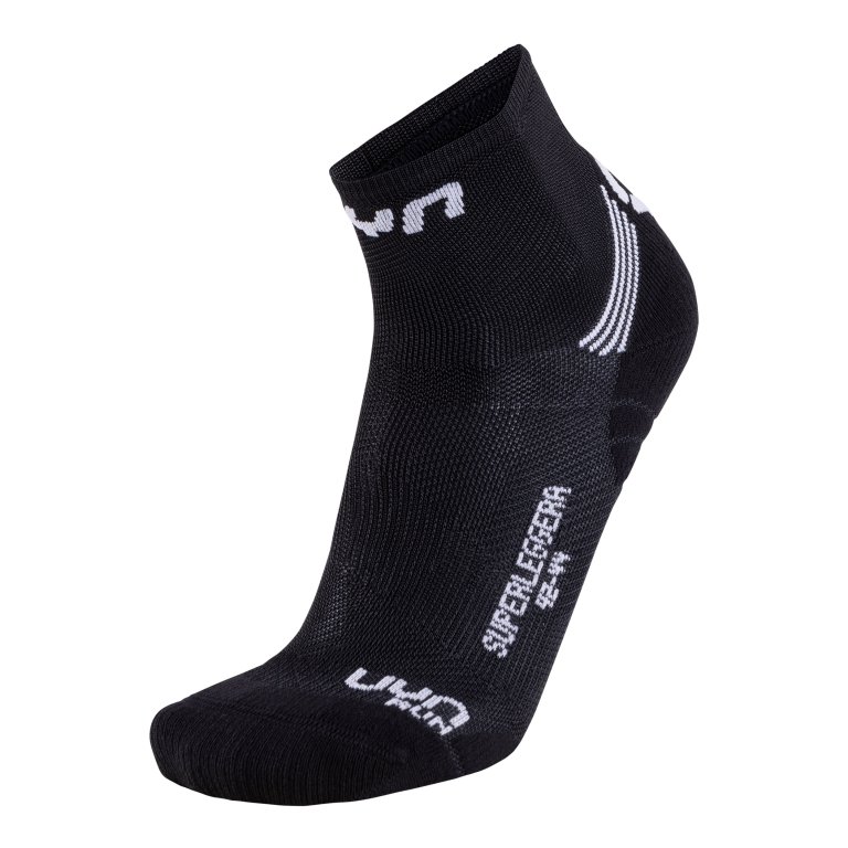 Шкарпетки UYN Run Superleggera Socks M - чорний/білий