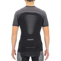 Футболка UYN Biking Granfondo OW Shirt SH SL M - чорно/сіра