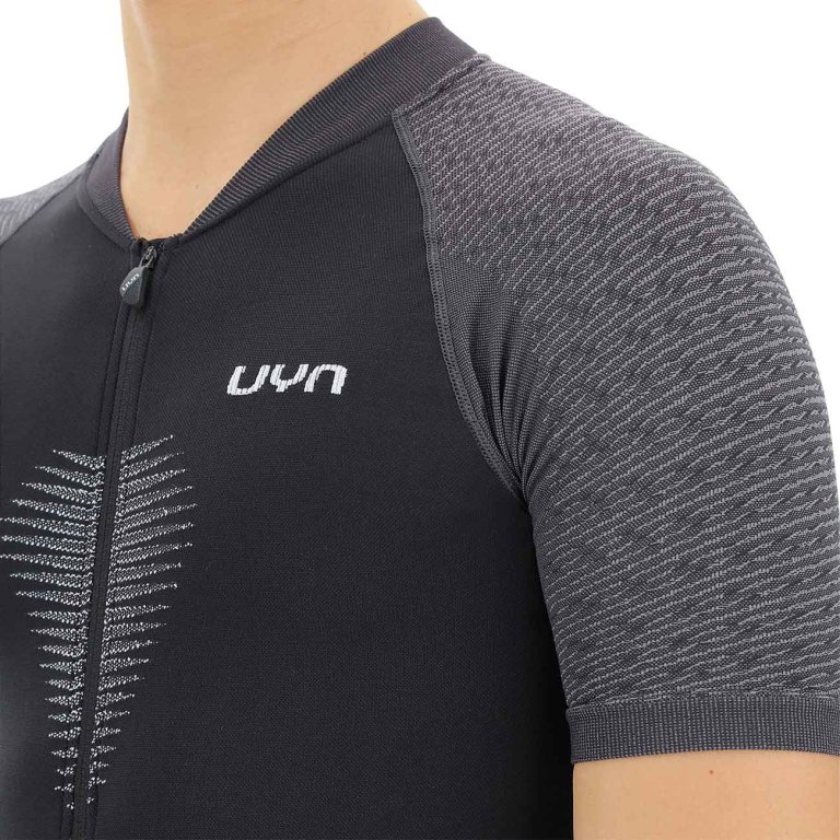 Футболка UYN Biking Granfondo OW Shirt SH SL M - чорно/сіра