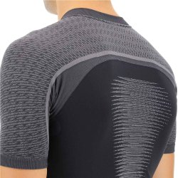 Футболка UYN Biking Granfondo OW Shirt SH SL M - чорно/сіра