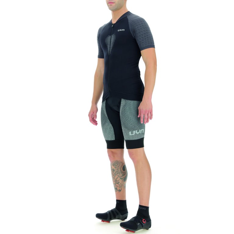 Футболка UYN Biking Granfondo OW Shirt SH SL M - чорно/сіра