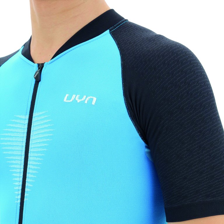 Футболка UYN Biking Granfondo OW Shirt SH SL M - синьо/чорна