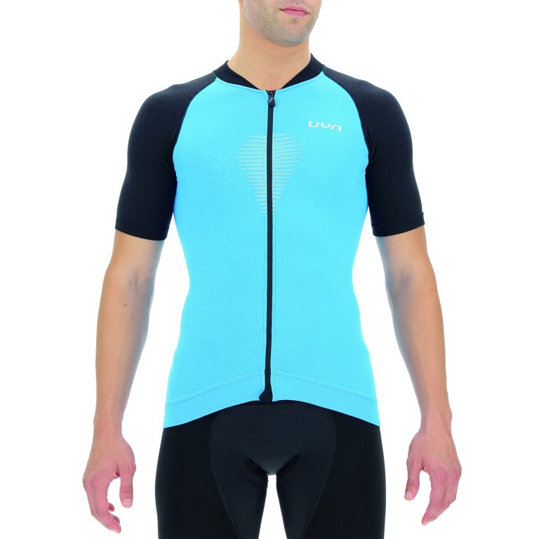 Футболка UYN Biking Granfondo OW Shirt SH SL M - синьо/чорна