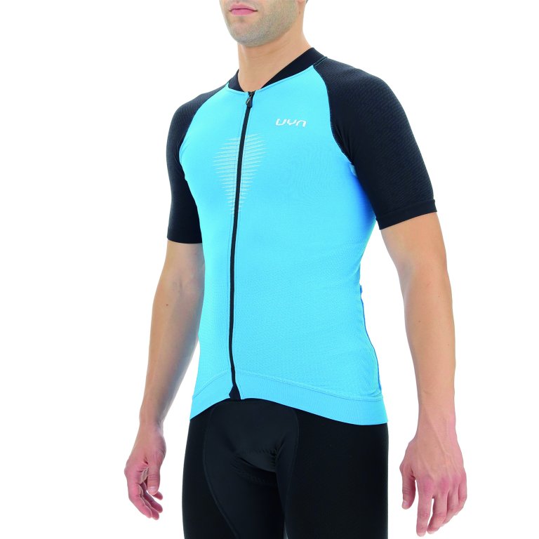 Футболка UYN Biking Granfondo OW Shirt SH SL M - синьо/чорна