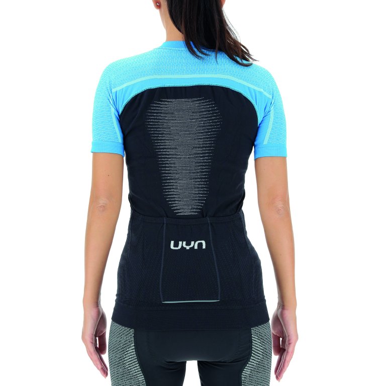 Футболка UYN Biking Granfondo OW Shirt SH SL W - чорно/синя