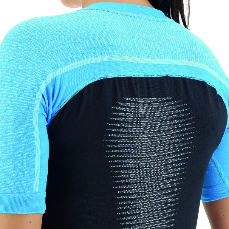Футболка UYN Biking Granfondo OW Shirt SH SL W - чорно/синя