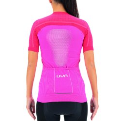 Футболка UYN Biking Granfondo OW Shirt SH SL W - червоно/рожева