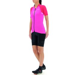 Футболка UYN Biking Granfondo OW Shirt SH SL W - червоно/рожева