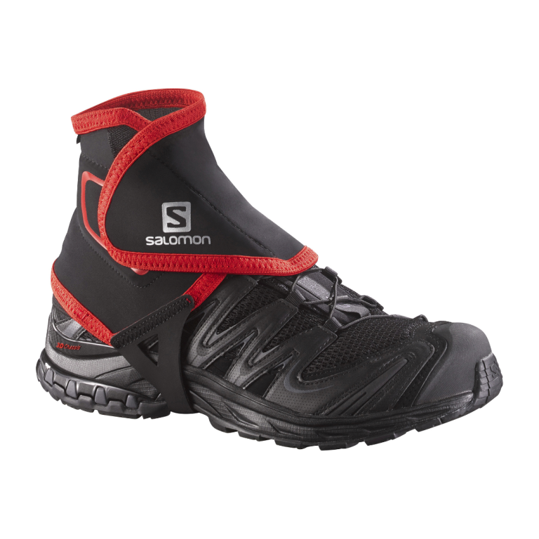 Бахіли Salomon TRAIL GAITERS HIGH - чорний/червоний