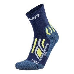 Шкарпетки UYN Trekking Approach Merino Mid Socks M - синьо/жовті