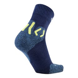 Шкарпетки UYN Trekking Approach Merino Mid Socks M - синьо/жовті