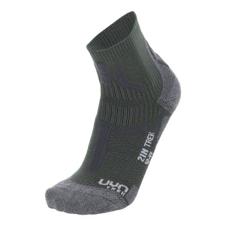 Шкарпетки UYN TREKKING 2IN LOW CUT SOCKS - зелені