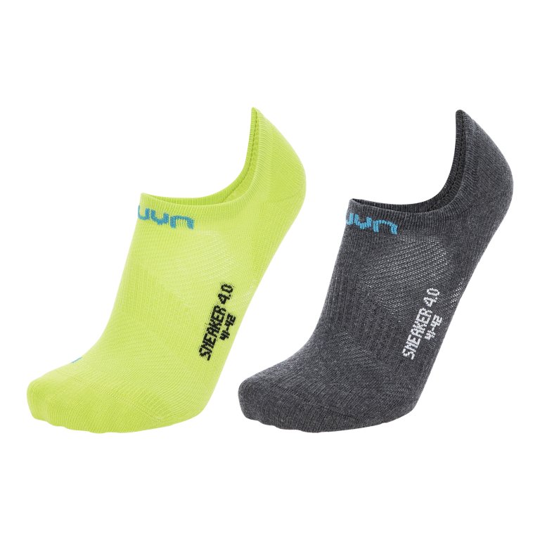 Шкарпетки UYN SNEAKER 4.0 SOCKS 2 пари - жовтий/чорний