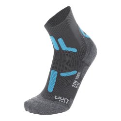 Шкарпетки UYN TREKKING 2IN LOW CUT SOCKS - сірий/синій