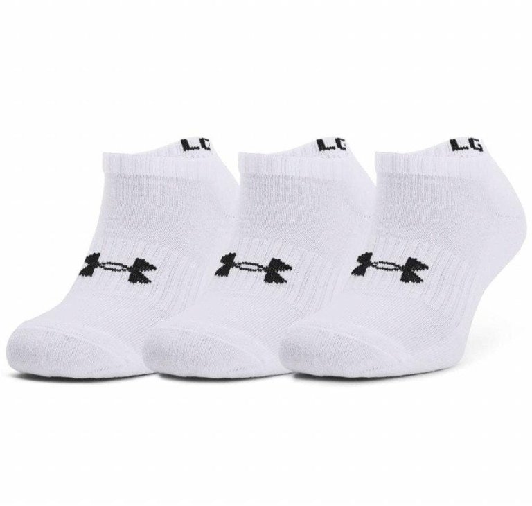 Шкарпетки Under Armour Core No Show 3Pk Socks - білі