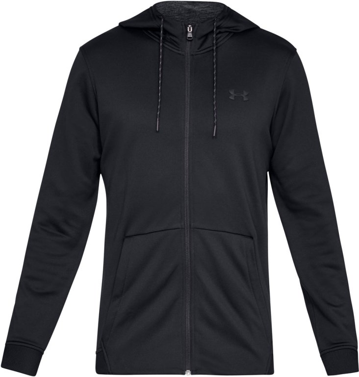 Худі Under Armour Armour Fleece FZ Hoodie M - чорне
