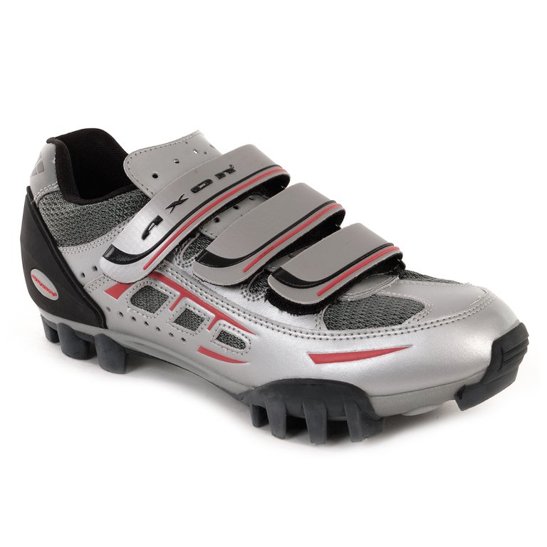 Cyklistické tretry Axon Blade - šedá/červená