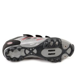 Cyklistické tretry Axon Blade - šedá/červená