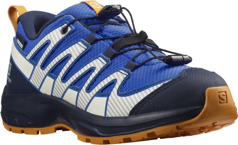 Взуття Salomon XA PRO V8 CSWP J - синій/помаранчевий