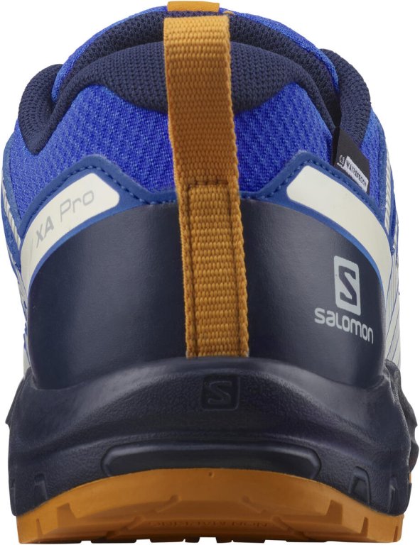 Взуття Salomon XA PRO V8 CSWP J - синій/помаранчевий