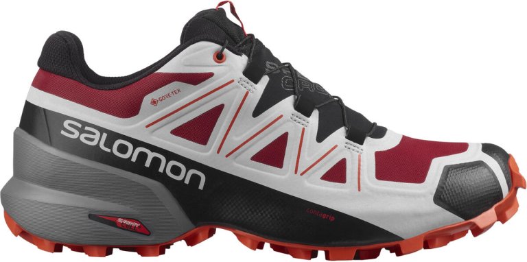 Obuv Salomon Speedcross 5 GTX M - červená/šedá