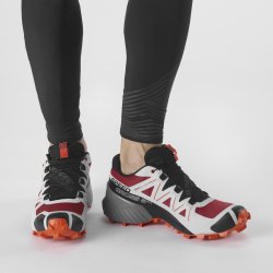 Obuv Salomon Speedcross 5 GTX M - červená/šedá