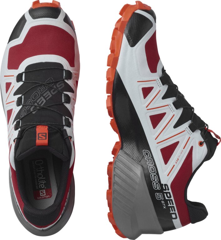 Obuv Salomon Speedcross 5 GTX M - červená/šedá