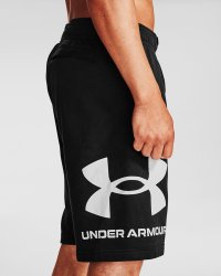 Kraťasy Under Armour Rival FLC Big Logo Shorts M - černá
