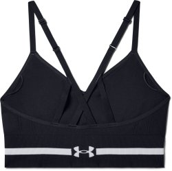 Бюстгальтер Under Armour Seamless Low Long Bra W - чорний