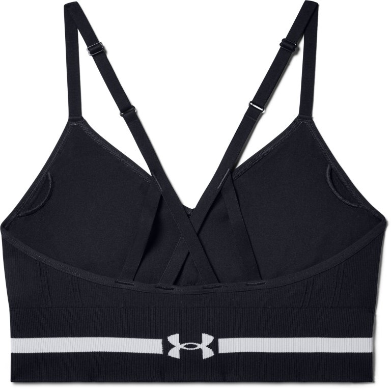 Бюстгальтер Under Armour Seamless Low Long Bra W - чорний