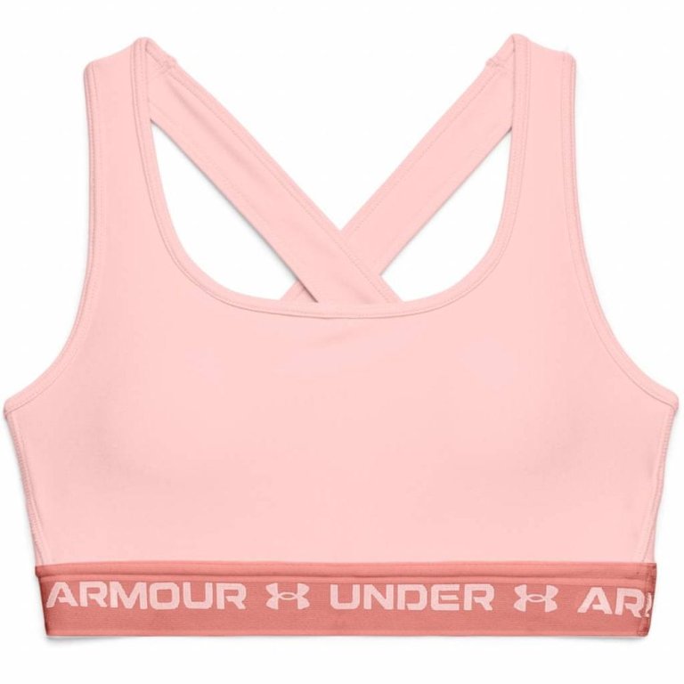 Бюстгальтер Under Armour Crossback Mid Bra W - рожевий
