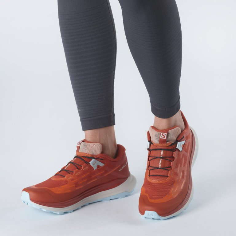 Obuv Salomon Ultra Glide W - oranžová/červená
