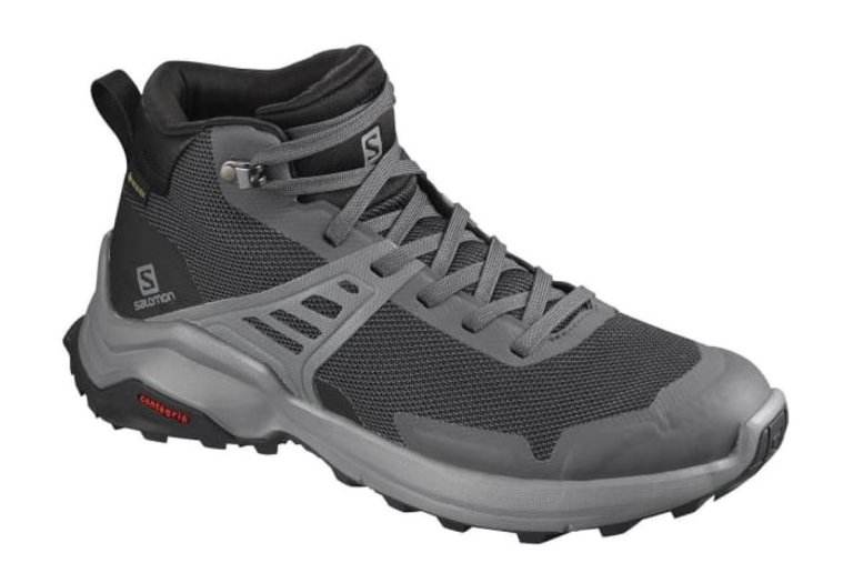 Obuv Salomon X RAISE MID GTX W - šedá/černá