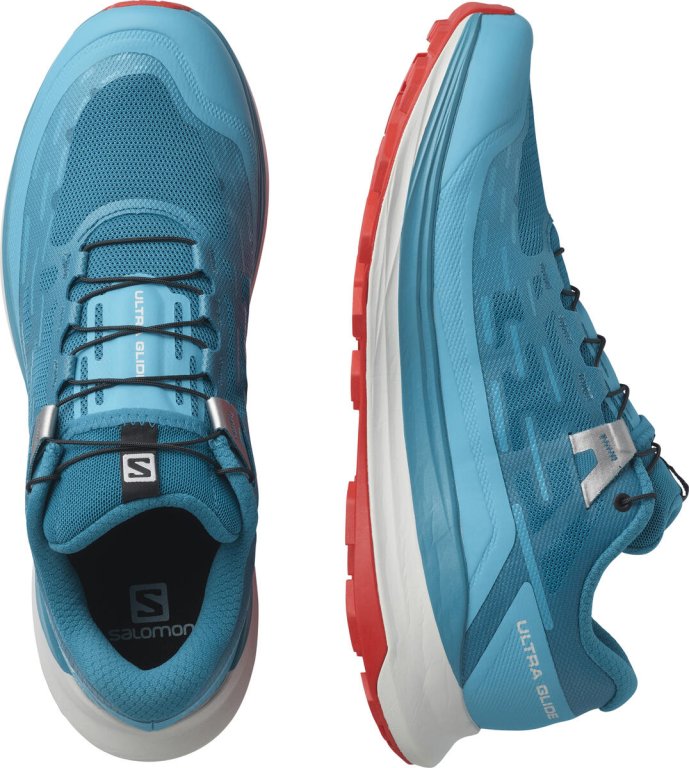 Obuv Salomon Ultra Glide M - modrá/červená