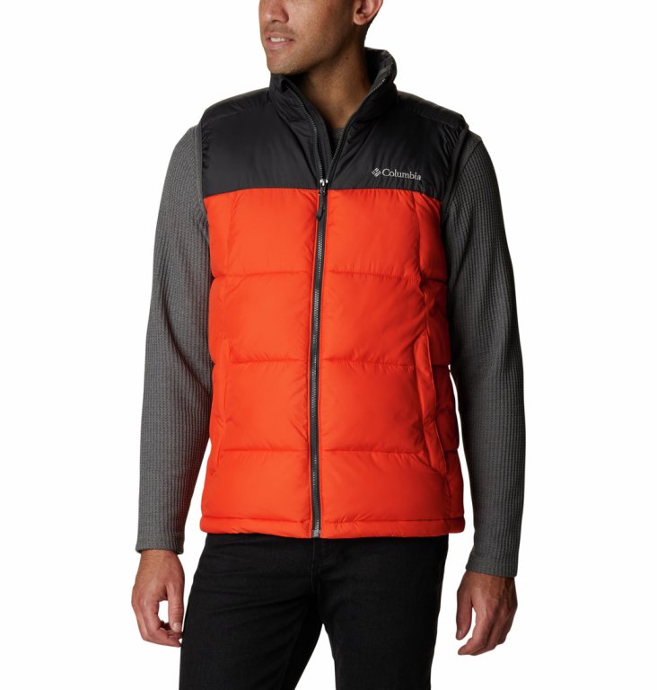 Жилет Columbia Pike Lake™ Vest M - червоний/сірий