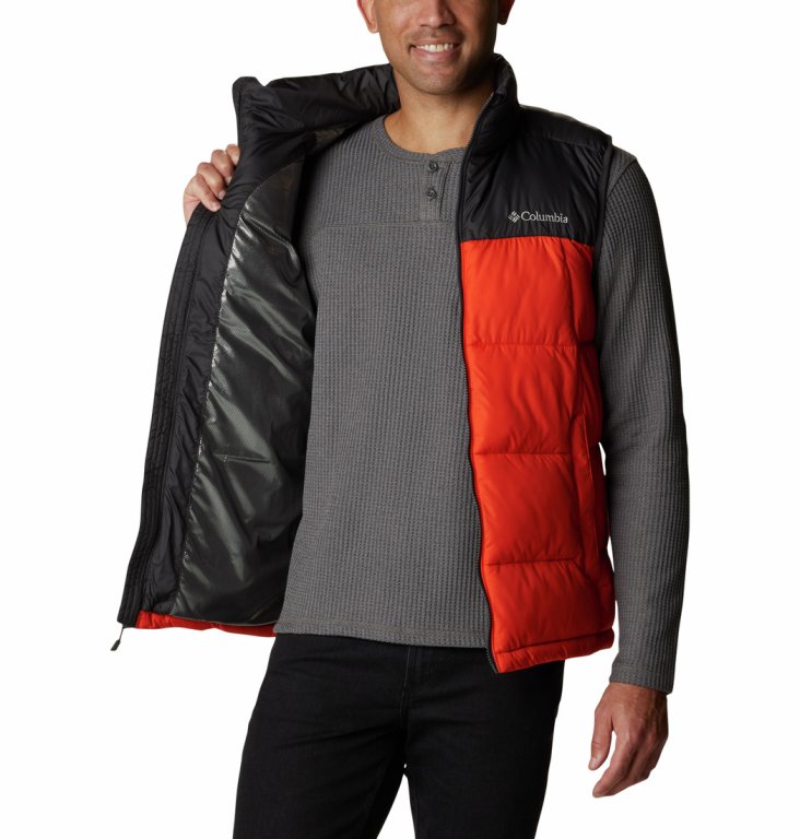 Жилет Columbia Pike Lake™ Vest M - червоний/сірий
