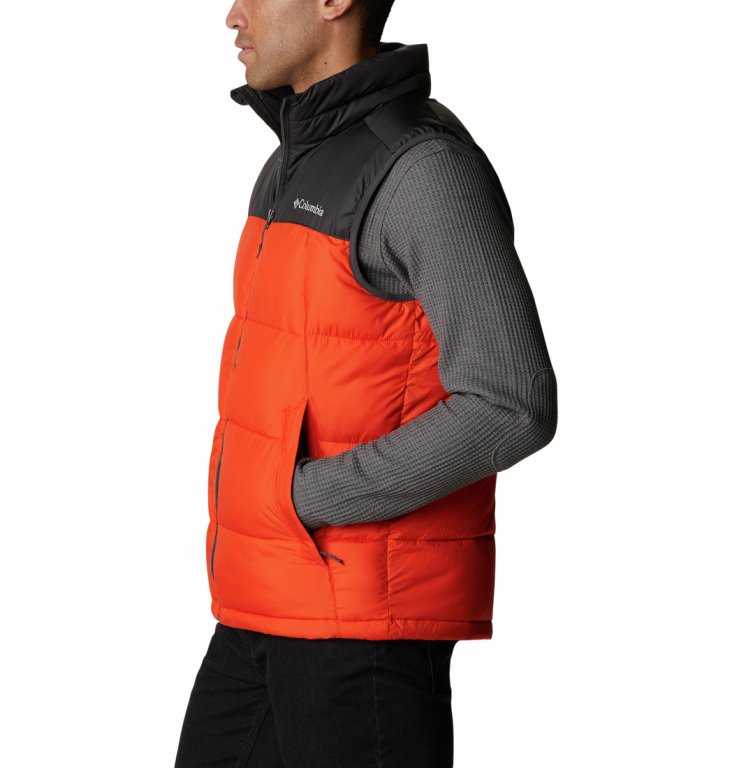 Жилет Columbia Pike Lake™ Vest M - червоний/сірий