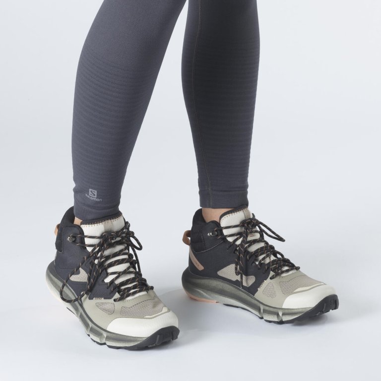 Взуття Salomon Predict Hike Mid GTX W - зелений/чорний