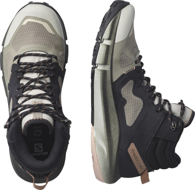 Взуття Salomon Predict Hike Mid GTX W - зелений/чорний