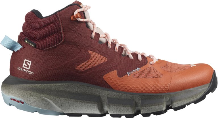 Взуття Salomon Predict Hike Mid GTX W - помаранчеві