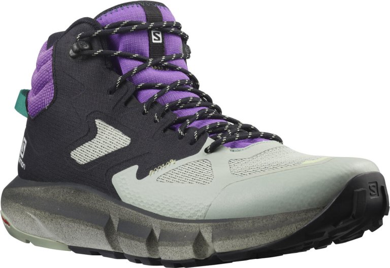 Взуття Salomon PREDICT HIKE MID GTX M - фіолетовий/чорний/зелений