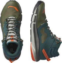 Взуття Salomon PREDICT HIKE MID GTX M - зелені