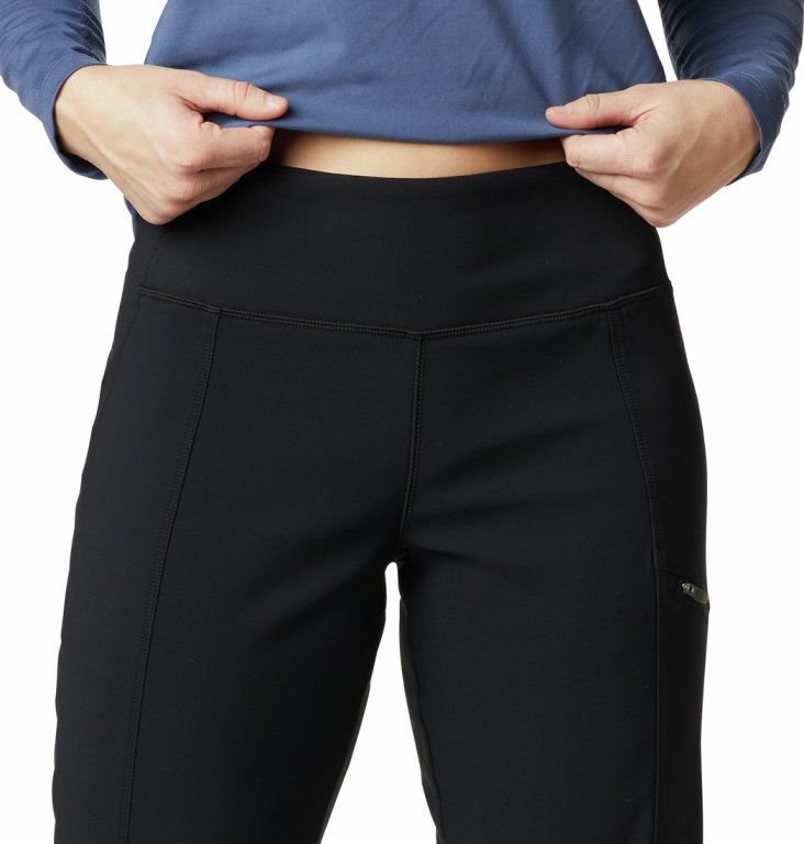 Штани Columbia Back Beauty™ Highrise Теплі зимові штани W - чорні (стандартна довжина)