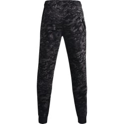 Tepláky Under Armour Rival FLC Camo Script JGR M - černá